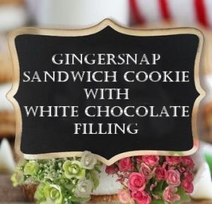 Gingersnap Sandwich Cookie